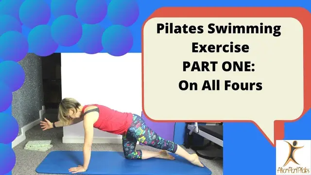 Pilates Swimming In All Fours