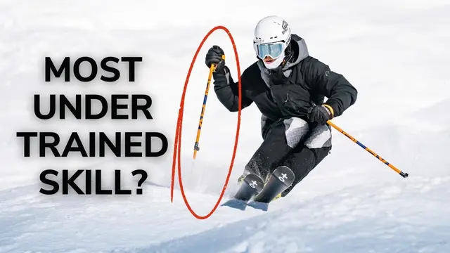 Improve your skiing with better pole plant technique