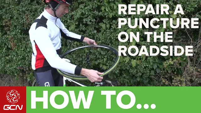How To Repair A Puncture On The Roadside - GCN's Roadside Maintenance Series