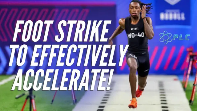 Foot Strike For Effective Acceleration When Sprinting #howtorunfaster #sprintmechanics