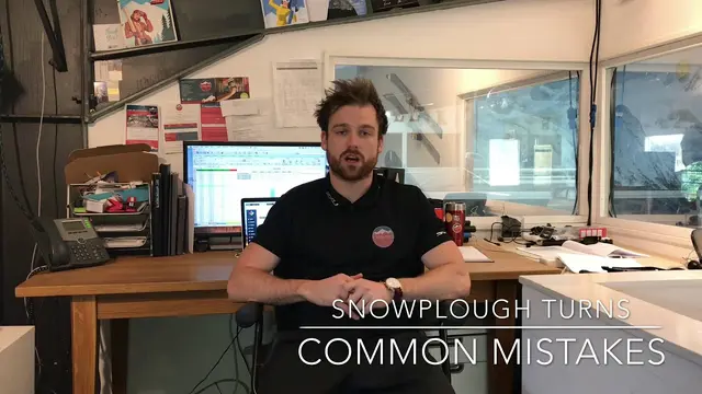 Tutorial Skiing - Snowplough turns common errors