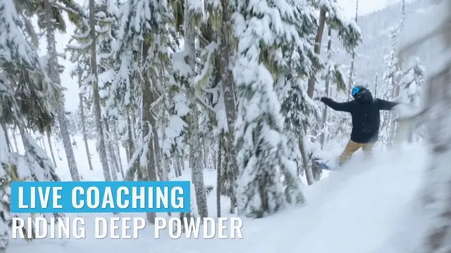 Tips For Riding in DEEP Powder