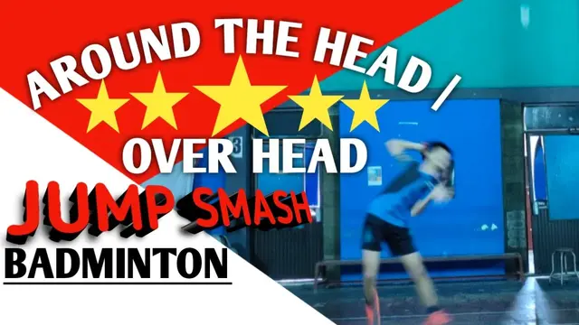 3 AROUND THE HEAD JUMPING SMASH at Badminton Indonesia Training (Indonesia with English Subtitles)