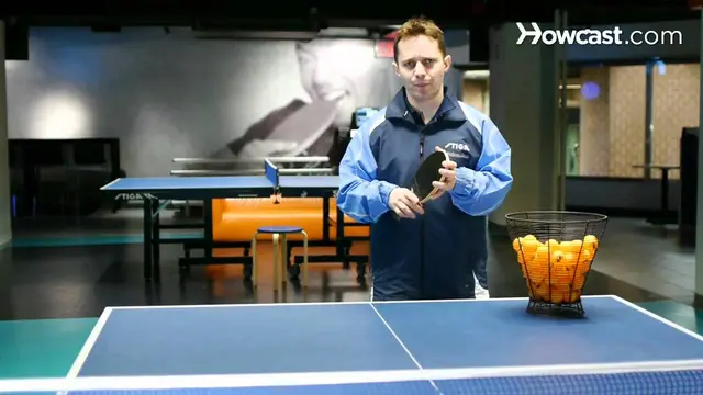 How to Do a Table Tennis Forehand Push | Ping Pong