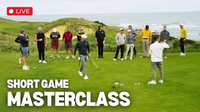 NOBODY Tells You THIS About Pitching Onto The Green - LIVE Golf Clinic
