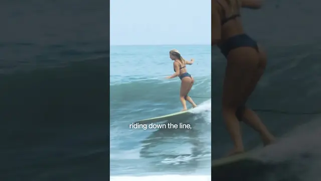 Do you often get stuck in the whitewater instead of gliding down the line?