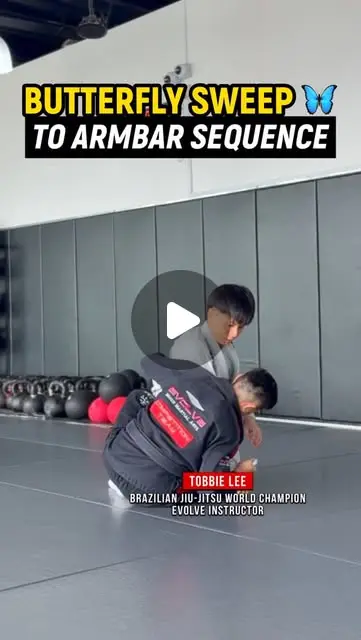 Butterfly Sweep made easy by Professor Tobbie! #BJJSingapore ...