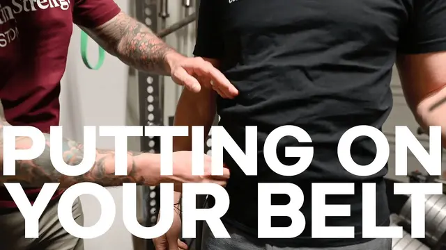 Where to Put Your Lifting Belt with Ray Gillenwater