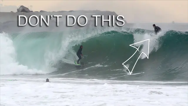 Surf Etiquette. What to do while surfing.
