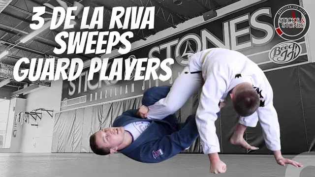 3 De La Riva Sweeps - Guard Players