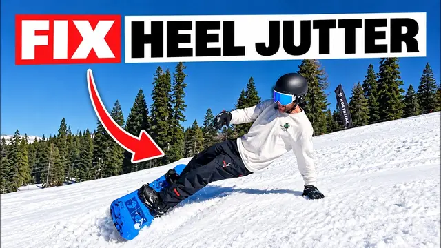 How To Fix Heel Jutter In Your Snowboard Turns