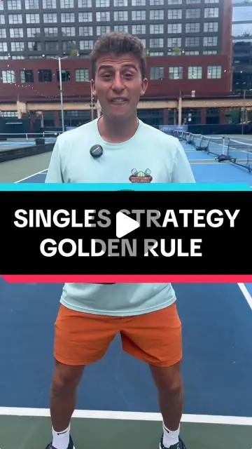 The Golden Rule in Singles Strategy.. DO NOT get beat down ...