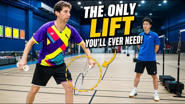 The Only Badminton Lift You'll Ever Need!
