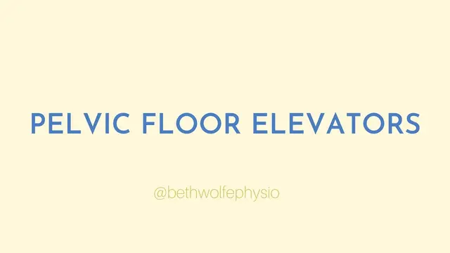 Pelvic Floor Elevators