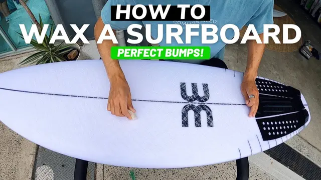 THE ULTIMATE GUIDE TO WAX YOUR SURFBOARD! (PERFECT BUMPS)