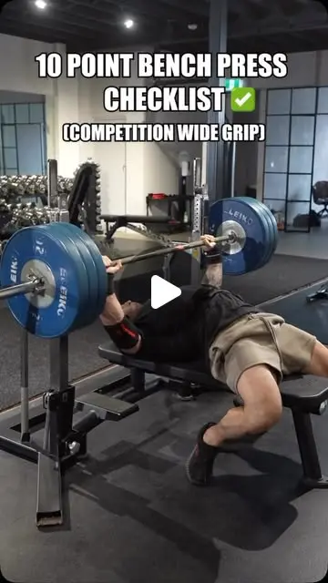10 POINT BENCH PRESS CHECKLIST Do you want a ... - Instagram