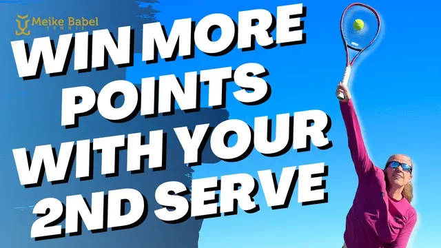 Tennis Strategy - How to WIN MORE POINTS with your SECOND SERVE
