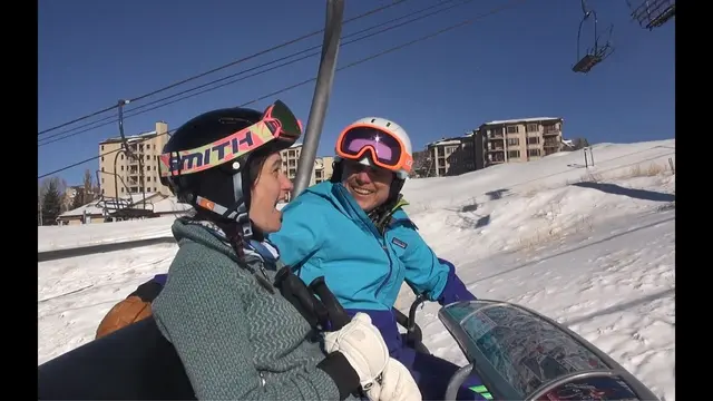Beginner ski lesson #3 with Deb Armstrong, introduction to turning