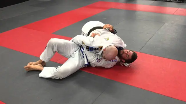Side Control Escape When An Opponent Posts Their Hand On The Mat