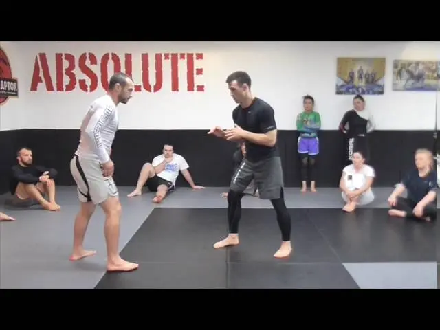 No Gi Double leg takedown (Lachlan Giles)