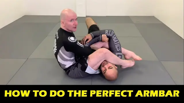 How To Do The Perfect Armbar by John Danaher