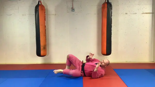 Heiho Dojo Brazilian Jiu Jitsu Solo Drills Basic Bridging with Roll Out