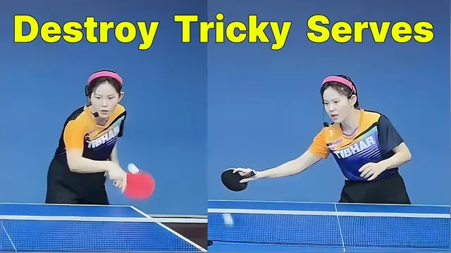 Fix Your Weak Return Against Tricky Serves (Half-Spin, Unclear Spin & Sidespin)