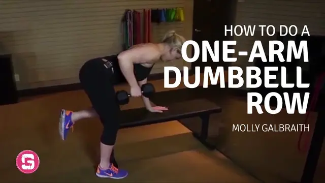One Arm Dumbbell Row How To Do A One Arm Dumbbell Row