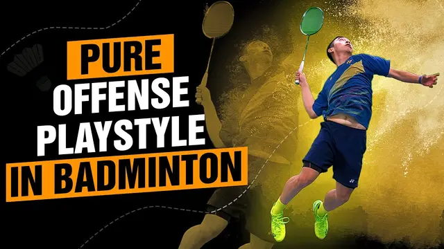 PURE OFFENSE | Badminton Singles Strategy and Playstyle