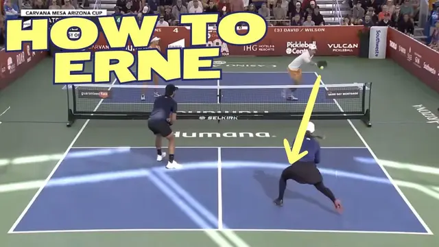 Pickleball Game Analysis: Erne Like Ben Johns