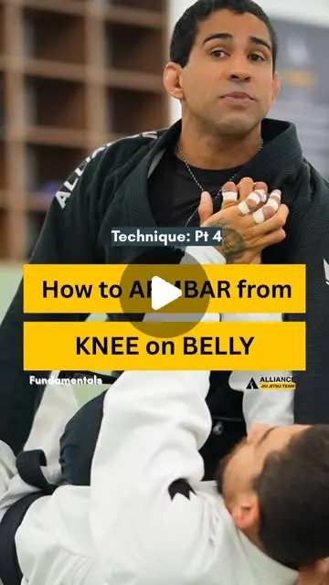 Knee on belly