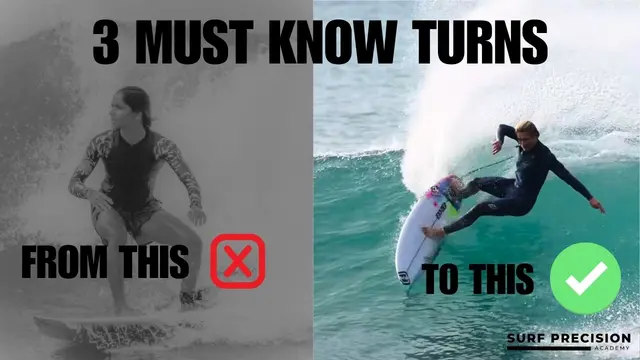 3 Must Know Surfing Turns to Level Up FAST Intermediate to Advanced