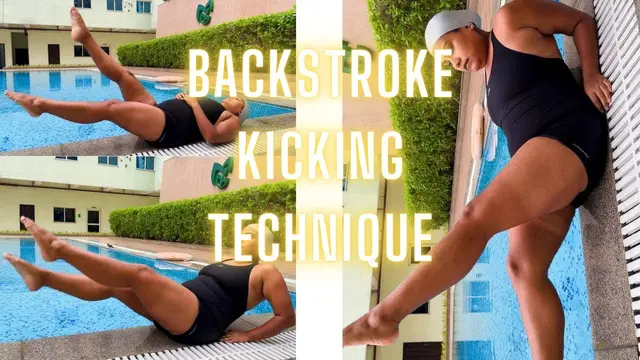 Backstroke kicking technique | Master backstroke kick| #swimming #backstroke #youtube #video #viral