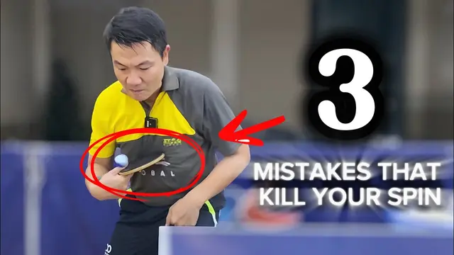 3 Mistakes That Kill Your Backspin Serve