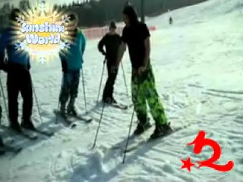 Learn To Ski Lesson 6 - Linking Snowplough Turns With Pressure Control (Up & Down Movements)