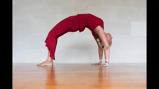 Bridge & Wheel Backbend Yoga Tutorial