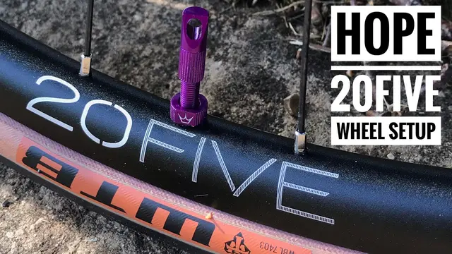 Hope 20Five Wheel Setup, How to Install Tubeless Tyres, Dura Ace Brake Rotors & Wide Range Cassette