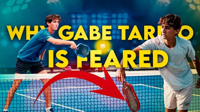 Gabe Tardio Teaches the Backhand Counter in Pickleball