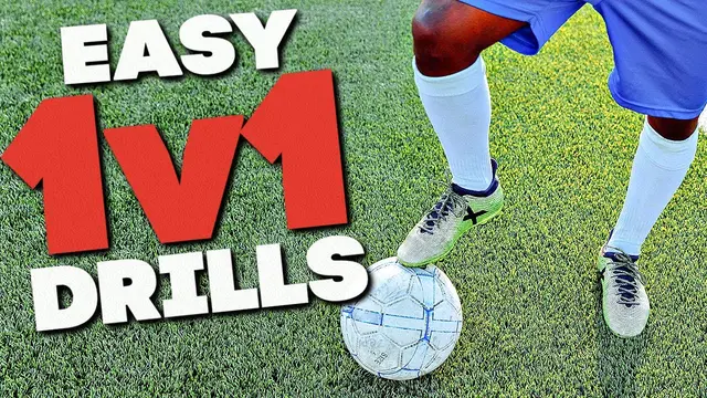 1v1 Soccer Drills For Beginners | The Best 1v1 Attacking Soccer Moves
