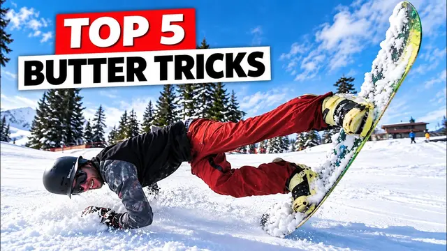 Top 5 Butter Snowboard Tricks #mytricklist