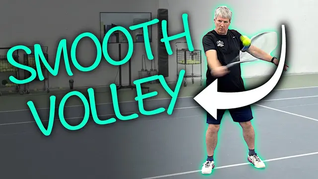 How to Hit a Smooth Backhand Volley (technique lesson)