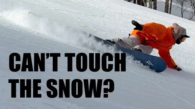 Why You Can’t Touch the Snow on Your Heelside: 2 Common Mistakes