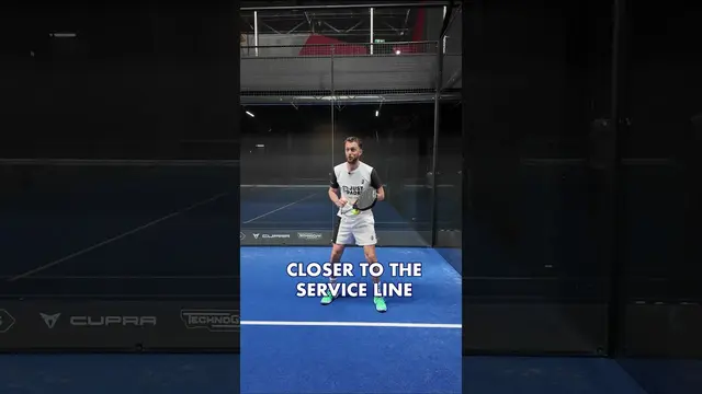 The Coello Return Tactic (Do This To Break Serves!) #padel #padeltips