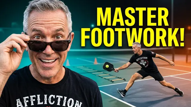 Lose Balance on Speed-Ups? Footwork Drills for Pickleball