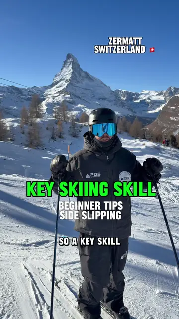 Side Slipping Skiing: Beginner Technique to Control Steep Slopes