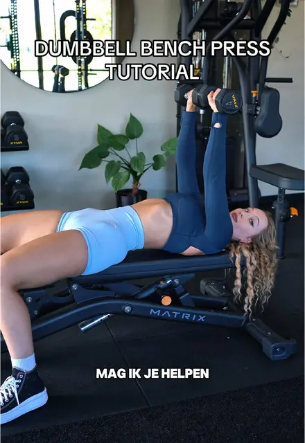 Dumbbell Bench Press Tutorial: Correct Form for Women