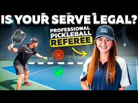 How to Serve Legally: Learn the 2 Pickleball Serves