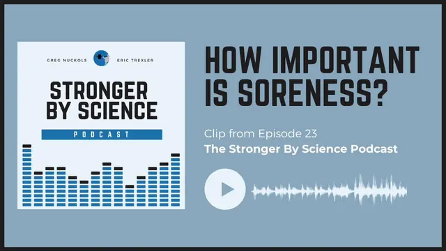 How Important Is Soreness?