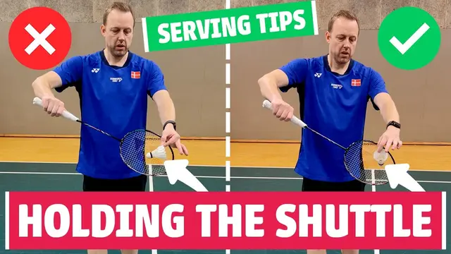 Fix Your Badminton Serve: The Correct Shuttle Grip Explained