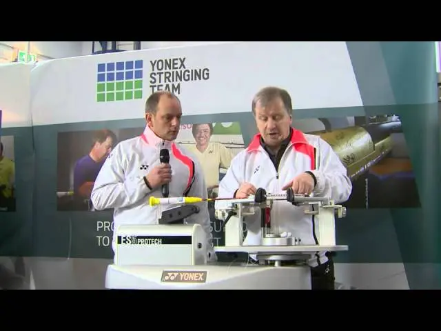 Yonex Stringing Masterclass - Badminton rackets